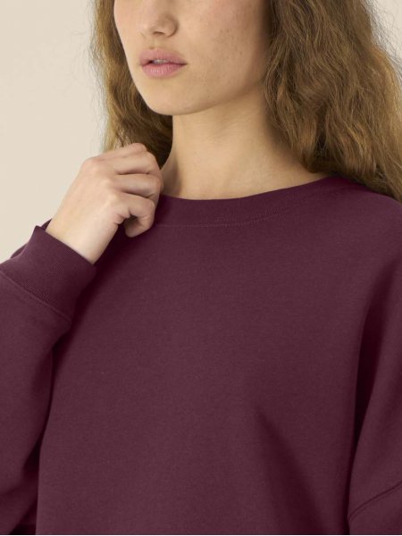 zoom sur le col du Sweat Stella Lianna personnalisable zoom sur le col du Sweat Stella Lianna personnalisable