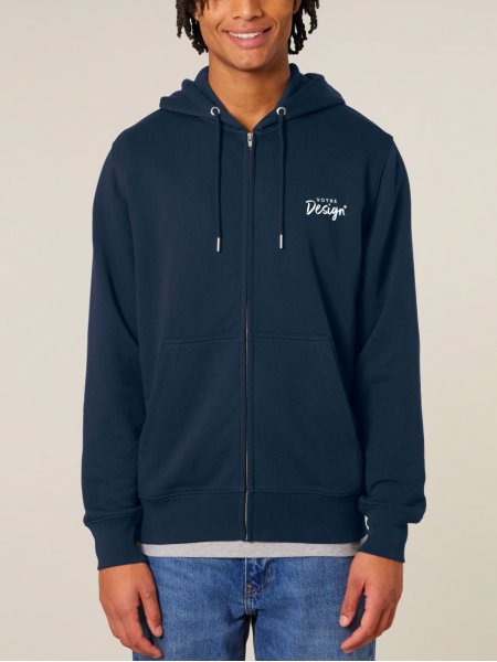 mannequin homme de face portant le Sweat Connector 2.0 personnalisable mannequin homme de face portant le Sweat Connector 2.0 personnalisable