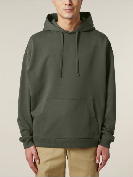 mannequin homme de face portant le sweat slammer 2.0 en khaki mannequin homme de face portant le sweat slammer 2.0 en khaki