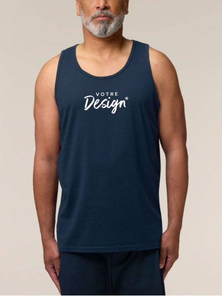 mannequin homme de face portant le Débardeur Stanley Stancer personnalisable mannequin homme de face portant le Débardeur Stanley Stancer personnalisable