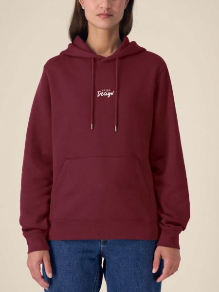 mannequin femme de face portant le Sweat Stella Gamechanger personnalisable mannequin femme de face portant le Sweat Stella Gamechanger personnalisable