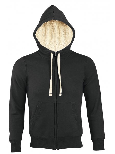 Veste doublée personnalisable - Sol's Sherpa Noir