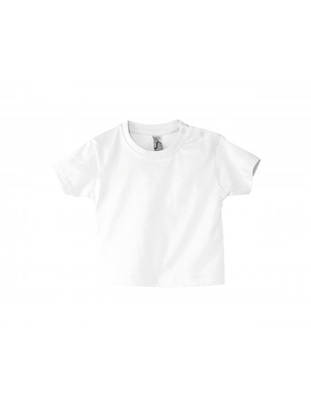 T-shirt bébé mosquito personnalisable Blanc