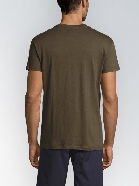 Vue de dos T-shirt Regent en coloris Army