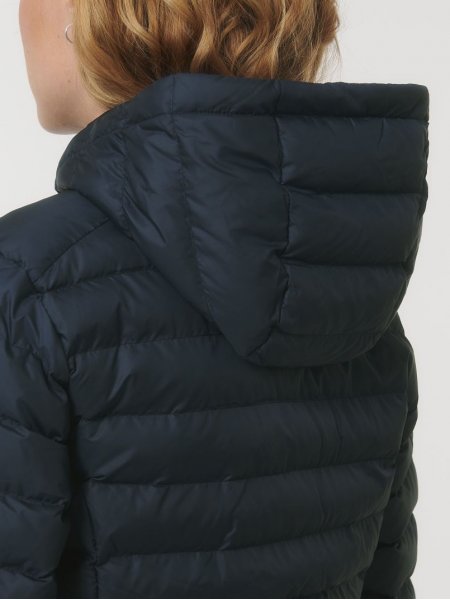 Capuche de la doudoune femme Stella Voyager en coloris French navy Capuche de la doudoune femme Stella Voyager en coloris French navy