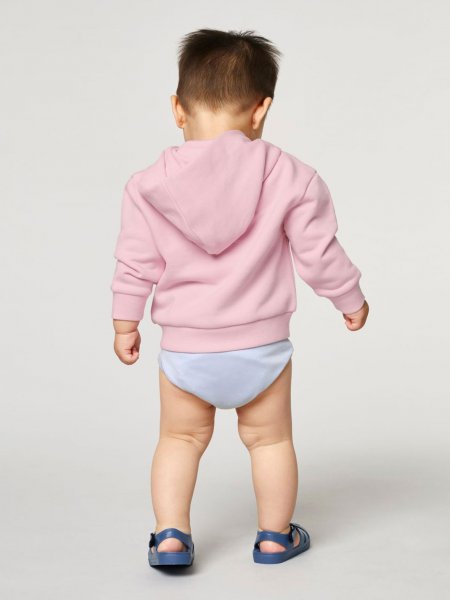 sweat rose enfant à personnaliser- enfant de dos sweat rose enfant à personnaliser- enfant de dos
