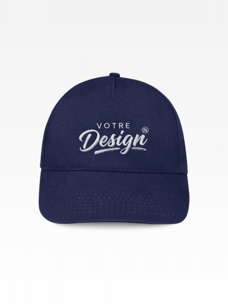 Exemple de marquage personnalisé sur la casquette en coton - SUNNY SUNNY