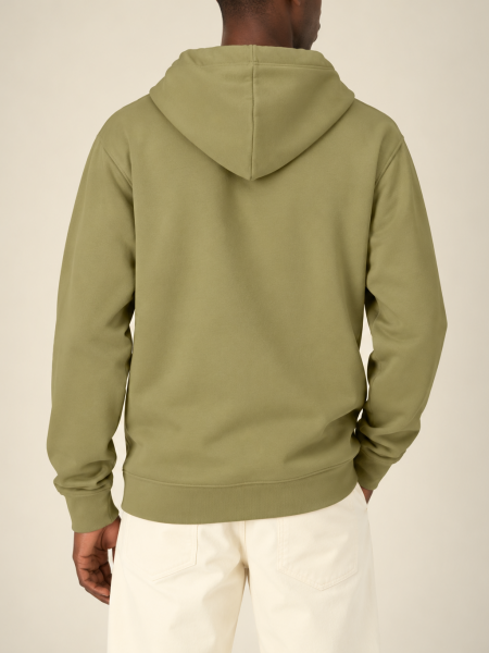 homme de dos portant un sweat Cruiser 2.0 à personnaliser, en coloris faded olive homme de dos portant un sweat Cruiser 2.0 à personnaliser, en coloris faded olive