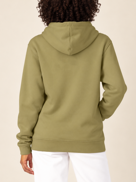 femme de dos portant un sweat Cruiser 2.0 à personnaliser, en coloris faded olive femme de dos portant un sweat Cruiser 2.0 à personnaliser, en coloris faded olive