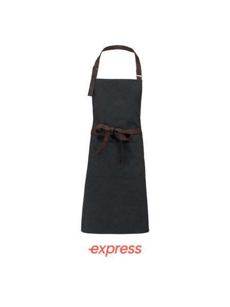 Tablier coton vintage personnalisable Vintage Charcoal