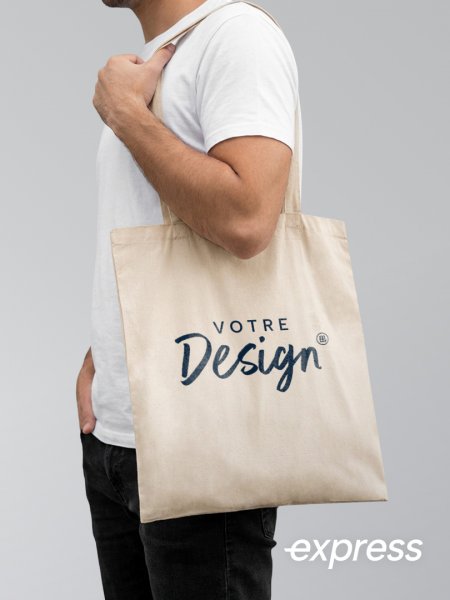 Tote bag personnalisable en livraison express