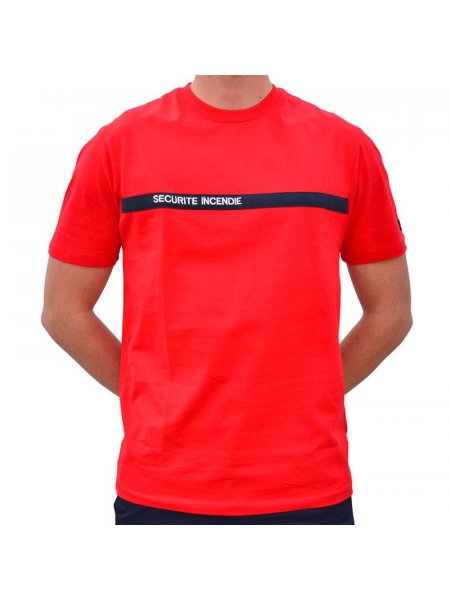 Tee-shirt SSIAP Rouge