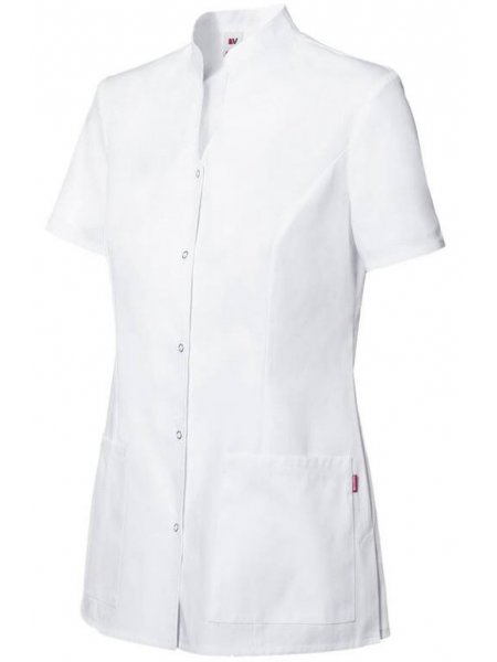 Tunique femme boutons pression White