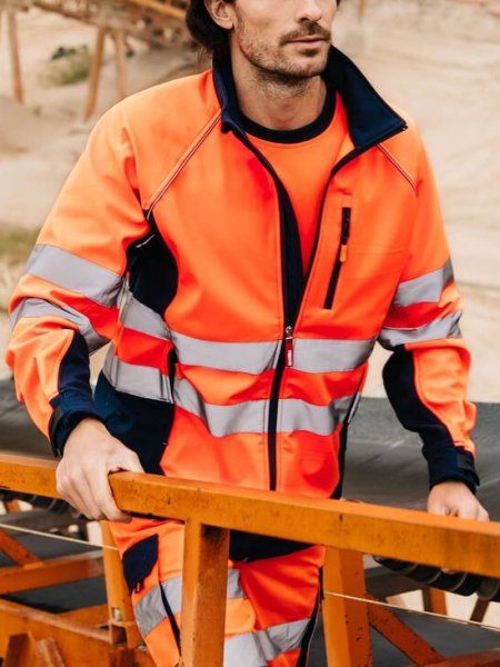 Blouson softshell haute visibilité Blouson softshell haute visibilité