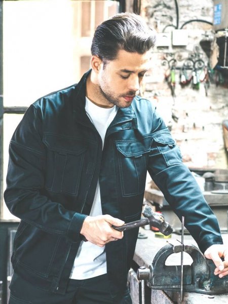 Blouson stretch multipoches
