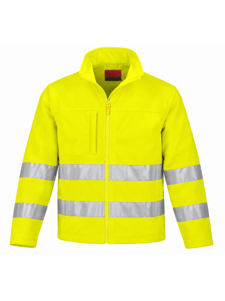 HIGH VIZ SOFTSHELL EN471 Softshell haute visibilité Safety Yellow