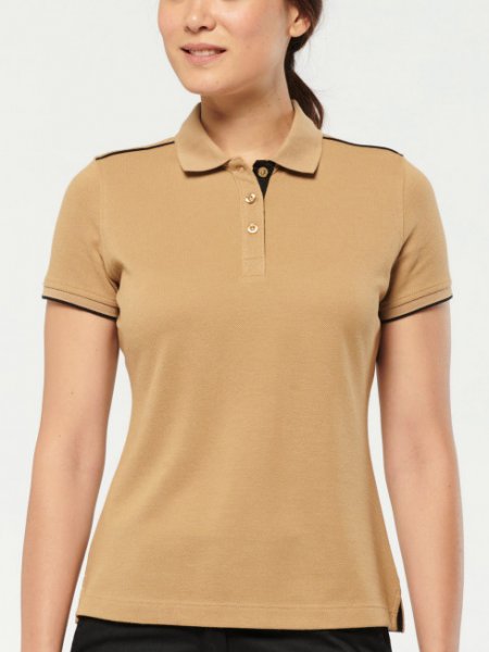 Polo workwear WK271 en coloris camel Polo workwear WK271 en coloris camel