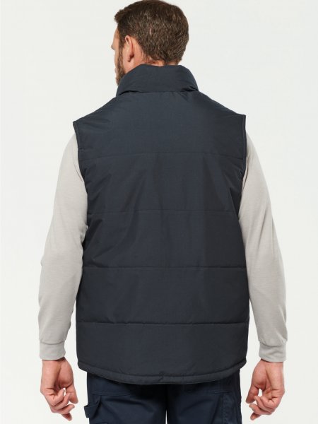 Bodywarmer matelassé WK615 en coloris Dark Grey