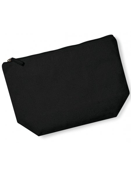 Pochette personnalisée en coton bio Black