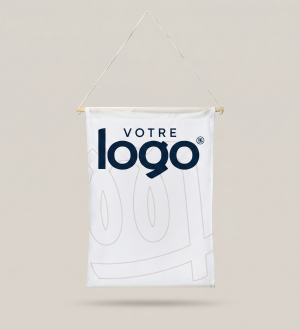 Bannière suspendue personnalisée
