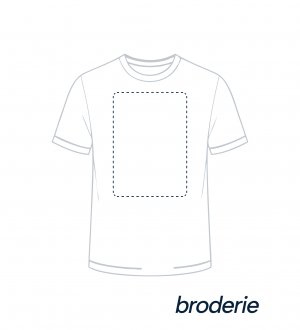 Broderie supplémentaire : bandeau face