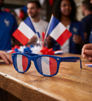 Lunettes avec des verres au couleurs des pays personnalisable Lunettes avec des verres au couleurs des pays personnalisable