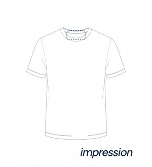 Impression supplémentaire : intérieur nuque