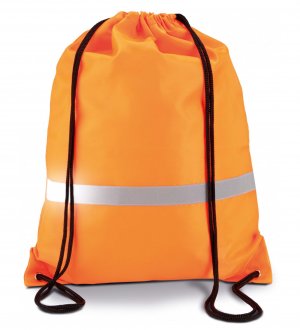 Sac à dos haute visibilité KI0109 en coloris Fluorescent orange Sac à dos haute visibilité KI0109 en coloris Fluorescent orange