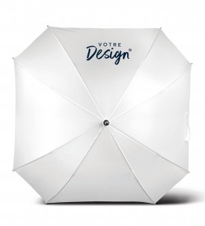 Parapluie de golf carré personnalisable de face