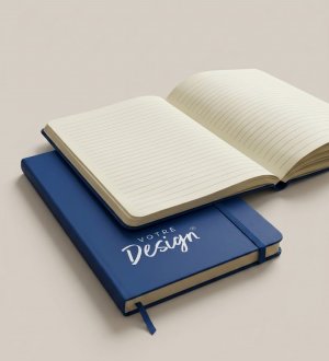Carnet A6 avec couverture rigide personnalisable