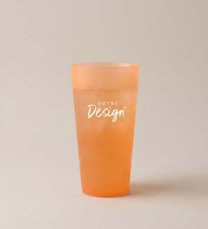 Gobelet réutilisable 500ml  personnalisable