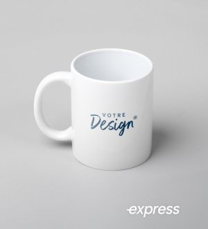 Mug blanc à personnaliser en livraison express 48h Mug blanc à personnaliser en livraison express 48h