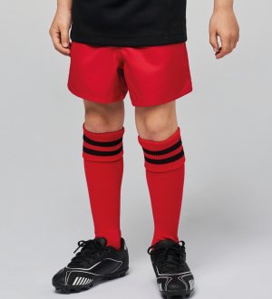 Short de rugby personnalisable pour enfant PA137 en coloris Red Short de rugby personnalisable pour enfant PA137 en coloris Red