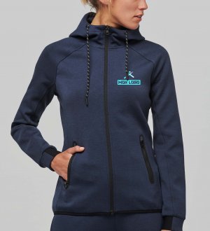 Veste de sport pour femme PA359 en coloris French Navy