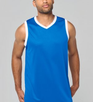 mannequin homme de face portant le Maillot de basket-ball homme PA4050