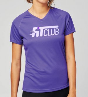 T-shirt personnalisé femme sport manches longues | Génicado