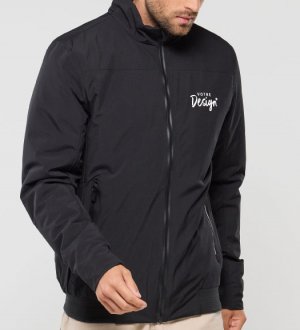 mannequin homme de face portant la Veste personnalisable mannequin homme de face portant la Veste personnalisable
