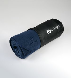 Plaid polaire à personnaliser avec housse personnalisable et logo Plaid polaire à personnaliser avec housse personnalisable et logo