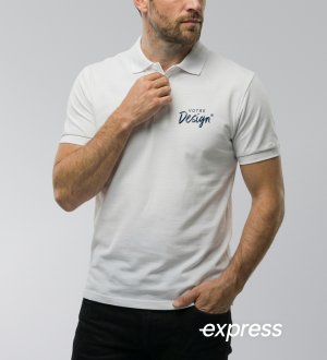 Polo manches courtes blanc personnalisable en livraison express Polo manches courtes blanc personnalisable en livraison express