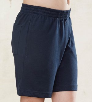 Short jogging pour enfant à personnaliser PA153 en coloris Navy