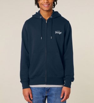 mannequin homme de face portant le Sweat Connector 2.0 personnalisable mannequin homme de face portant le Sweat Connector 2.0 personnalisable