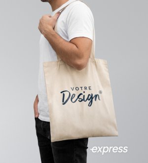 Tote bag personnalisable en livraison express