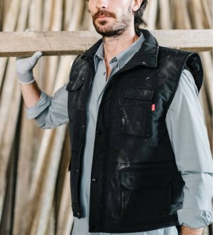 Bodywarmer matelassé multipoches