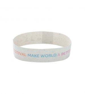 Bracelet en papier semences personnalisable Bracelet en papier semences personnalisable