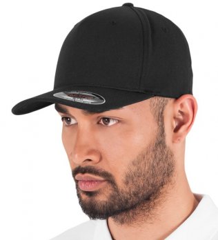 Casquette personnalisable Flexfit FX6560 en coloris Black
