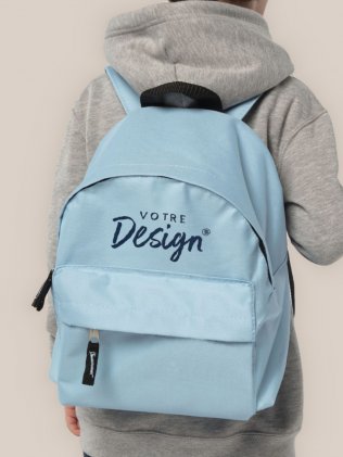 Sac à dos enfant Sol's Rider Kids Sky Blue personnalisé avec votre design