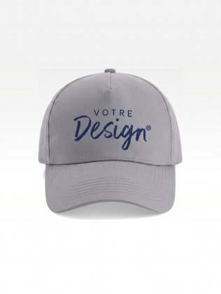 Exemple de marquage personnalisé sur la casquette - fermeture velcro AT001 Exemple de marquage personnalisé sur la casquette - fermeture velcro AT001