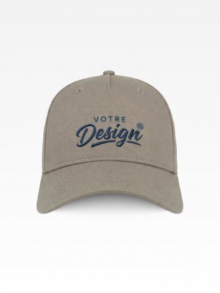 Exemple de marquage personnalisé sur la casquette sport AT183