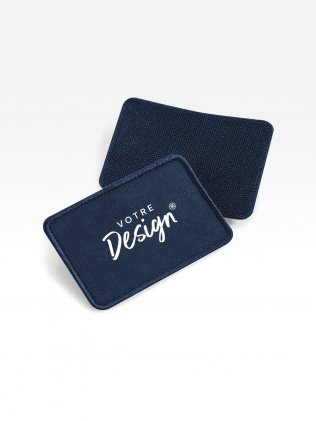 Patch amovible en coton B600 French Navy personnalisé avec votre logo brodé