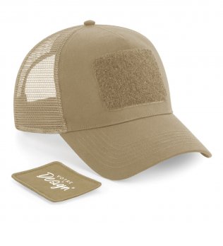 Casquette Filet Réglable à l'Arrière avec Patch Amovible personnalisable